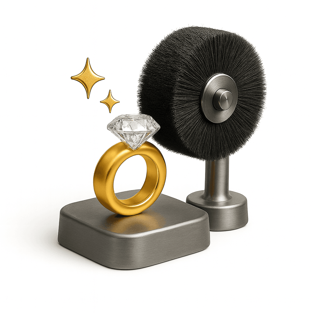 Jewelry polishing equipment